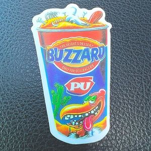 Buzzard PU Parody Accent Dark Gross Humor Funny LOL Laugh Joke Decor Sticker